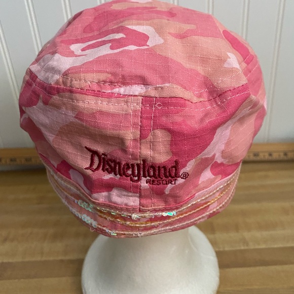 Preowned Kids “Disneyland Resorts” TinkerBell Hat/Cap. Pink. Non-Adjustable - Picture 4 of 7